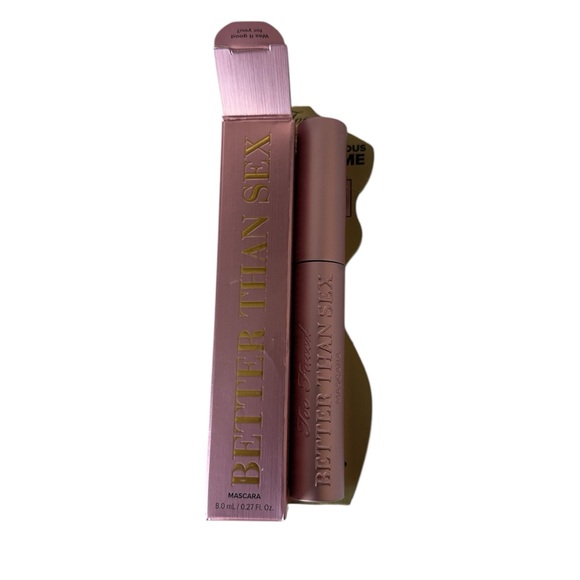 New In Box Too Faced Better Than Sex Mascara Black - Picture 4 of 4
